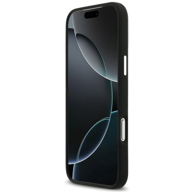Case Mercedes Silicone Vintage Logo MagSafe for iPhone 17 Pro Max black - imagine 5