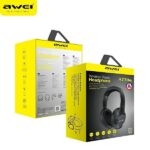 AWEI A770BL Bluetooth Over-Ear Headphones Black - imagine 5