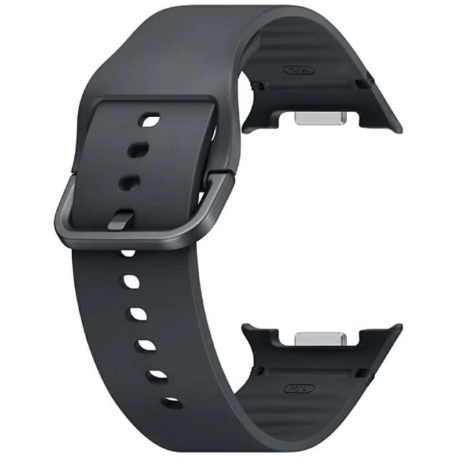 Band Samsung Sport for Galaxy Watch8 / Watch8 Classic (M/L) dark gray - imagine 3