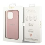 Guess GUHCP14LPSASBPI iPhone 14 Pro 6,1" pink Saffiano Strap - imagine 8