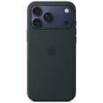 Case Apple Silicone Case MagSafe for iPhone 17 Pro Max black - imagine 2