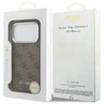 Case Guess 4G Classic Logo MagSafe for iPhone 17 Pro brown - imagine 8