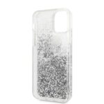 Karl Lagerfeld KLHCN61KCGLSL iPhone 11 6,1" / Xr hardcase silver Glitter Karl&Choupette - imagine 6