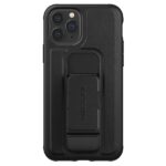 Diesel Grip Case Leather Look iPhone12/12 Pro czarny/black 42534 - imagine 3