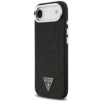 Case Guess Glitter Triangle Logo MagSafe for iPhone Air black - imagine 2
