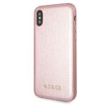 Guess GUHCPXIGLRG iPhone X/Xs rose gold hard case Iridescent - imagine 2