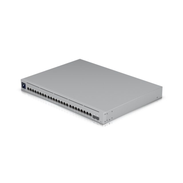 Ubiquiti USW-Enterprise-24-PoE | Switch | 12x RJ45 2.5Gb/s PoE+, 12x RJ45 1000Mb/s PoE+, 2x SFP+, L3, 400W - imagine 5