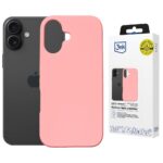 3MK Hardy MagSilicone Case for Apple iPhone 16 Pink
