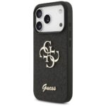 Guess Fixed Glitter Big 4G case for iPhone 17 Pro black - imagine 2