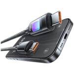 USAMS TC Series SJ750 100W USB-C to USB-C cable 1.2 m tarnish - imagine 2