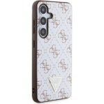 Guess GUHCS24SPG4GPH S24 S921 white hardcase 4G Triangle - imagine 4