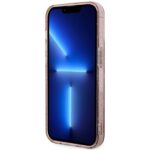 Guess GUHMP14XHCMCGP iPhone 14 Pro Max 6.7" pink hardcase Glitter Gold MagSafe - imagine 5
