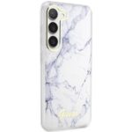 Guess GUHCS23SPCUMAH S23 S911 white hardcase Marble - imagine 4