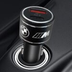 BMW charger BMCCMUSBCK PD-QC 3.0 20W Fast Charge black M Edition - imagine 2