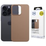 3MK Hardy MagSilicone Case for Apple iPhone 15 Pro Dark Gold