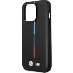 Case BMW BMHMP13L22PVTK iPhone 13 Pro / 13 6.1" black Quilted Tricolor MagSafe - imagine 6