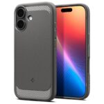 Spigen Rugged Armor Mag MagSafe Case for iPhone 17 Gray