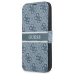 Guess GUBKP13L4GDBL iPhone 13 Pro / 13 6,1"  blue book 4G Stripe