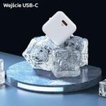 USAMS wall charger 1xUSB-C T45 30W PD3.0 + QC3.0 Fast Charging + U63 cable USB-C/Lightning white - imagine 5