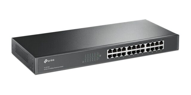 TP-Link TL-SF1024 | Switch | 24x RJ45 100Mb/s, Rack - imagine 2