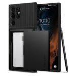 Spigen Slim Armor CS Samsung S908 S22Ultra czarny/black ACS03927