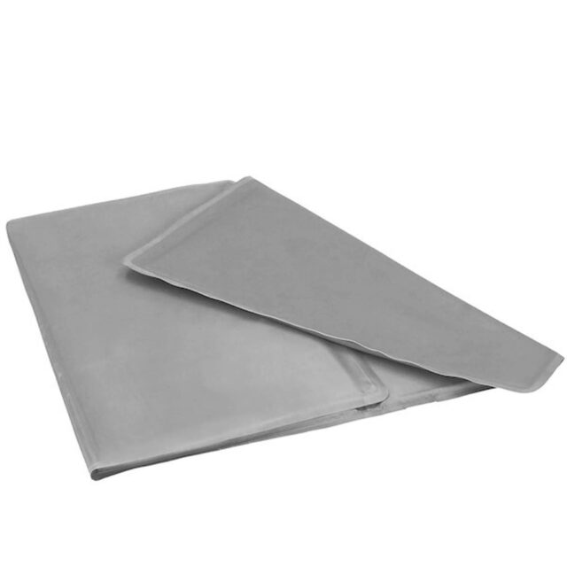 Extralink Pets Gel Cooling Mat, Foldable for Dogs and Cats, Gray Pet Bed 50x90 pet-1111 - imagine 6