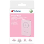 Verbatim Wireless Magnetic Power Bank `n` Go 15W 10000mAh pink 32248 - imagine 5