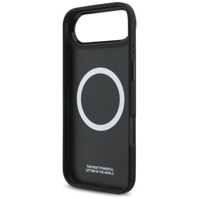 BMW M Tricolor Metal Logo MagSafe Case for iPhone Air Gray - imagine 7