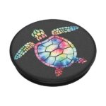 Popsockets 2 Psychedelic Turtle 805575 - Standard Phone Grip and Stand - imagine 3