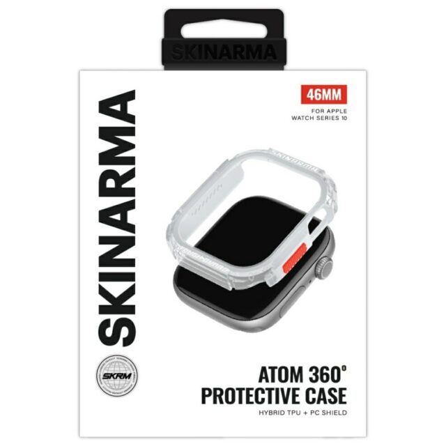 Case Skinarma Atom for Apple Watch 46mm   frost - imagine 3