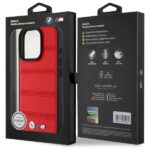 BMW BMHMP16X23PUSPR iPhone 16 Pro Max 6.9" red hardcase M Perforated And Stitched Line MagSafe - imagine 7