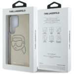 Case Karl Lagerfeld Rhinestones Karl Head Logo Samsung Galaxy S25 Ultra black - imagine 8