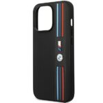 BMW BMHCP14X22PPMK iPhone 14 Pro Max 6.7" black Tricolor M Collection case - imagine 6