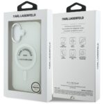 Karl Lagerfeld IML Karl RSG Logo MagSafe Case for iPhone 17 Transparent - imagine 8