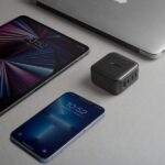 ENERGEA Wall Charger 1xUSB+3xUSB-CPD-PPS-QC 3.0 100W 3C1A black US+EU Travelite GAN100 - imagine 10