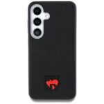 Case DKNY Leather Heart of NY for Samsung Galaxy S25 black - imagine 3