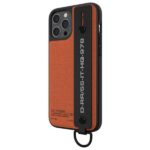 Diesel Handstrap Case Utility TwilliPhone 12/12 Pro czarno-pomarańczowy/black-orange 44288 - imagine 3