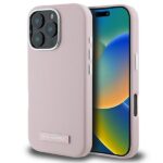 Karl Lagerfeld KLHMP16LPGMSRPP iPhone 16 Pro 6.3" pink hardcase FW Metal Plate MagSafe