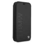 BMW BMFLBKP12SSLLBK iPhone 12 mini 5.4" black book Signature - imagine 4