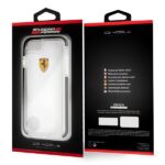 Ferrari Hardcase FEGLHCP7BK iPhone 7/8/SE 2020 / SE 2022 Shockproof transparent black - imagine 6