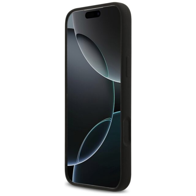 Case Karl Lagerfeld Silicone K&C Sketch  & Logo MagSafe for iPhone 17 Pro Max black - imagine 5