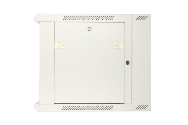 Extralink 9U 600x600 AZH Gray | Rackmount cabinet | wall mounted, swing type - imagine 7