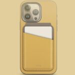 UNIQ Lyden DS Magnetic RFID Wallet Phone Stand Yellow-Grey/Canary Yellow-Flint Grey - imagine 2