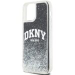 DKNY DKHCP12MLBNAEK iPhone 12/12 Pro 6.1" black hardcase Liquid Glitter Big Logo - imagine 6