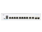 Cisco CBS250-8T-E-2G | Switch | 8x RJ45 1000Mb/s PoE, 2x RJ45/SFP Combo - imagine 2