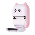 Extralink EPP-001 Pink | Mini thermal printer | Bluetooth, USB-C, 1200 mAh, 210 dpi - imagine 6
