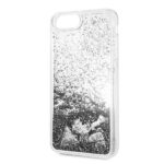 Guess GUOHCI8LGLHFLSI iPhone 7/8 Plus silver hardcase Glitter Charms - imagine 3