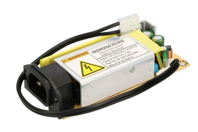MikroTik 24V2APOW | Power Supply | 24V, 2.5A dedicade for CCR1009-7G-1C-1S+, CRS317-1G-16S+RM - imagine 4