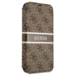 Guess GUBKP13L4GDBR iPhone 13 Pro / 13 6,1" brown book 4G Stripe - imagine 3