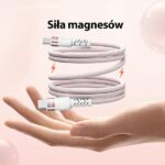 AWEI CL-166T USB-C to USB-C Magnetic Cable Black - imagine 2